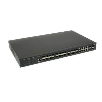 Управляемый L3 коммутатор Gigabit Ethernet на 16xGE SFP + 8xGE Combo (RJ45 + SFP) + 4x10G SFP+ Uplink SW-32G4X-1L