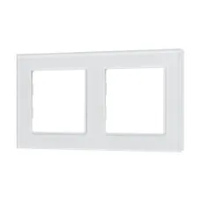 Рамка стеклянная FRM-GLARE-GS-2-WH