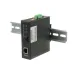 Промышленный компактный  медиаконвертер Gigabit Ethernet с поддержкой PoE. Порты 1 x GE (10/100/1000Base-T) с PoE (до 30W), 1 x GE SFP (1000Base-X). Встроенная грозозащита. Соо