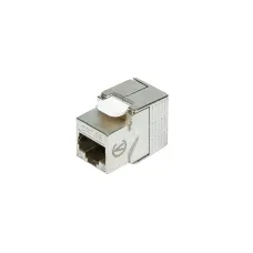 Модуль розеточный СегментЛАН Cat5e FTP, Keystone, безинструментальный монтаж, 180 градусов, короткий