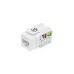 Модуль розеточный CAT6 UTP, Keystone, белый, 90 градусов