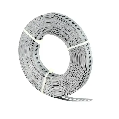 Лента монтажная перфорированная 17x0,7 мм, FS (рулон 25 м) (5055 LII17 FS RU)