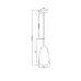 Светильник подвесной Maytoni Duality MOD271PL-01B8 E27х1х60W Черный