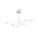 Светильник подвесной  Maytoni Fad MOD070PL-L48W3K LED 49W Белый