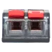 Клемма СМК 221-412 2 отверстия 0.2-4.0 мм2 (100шт.) EKF PROxima