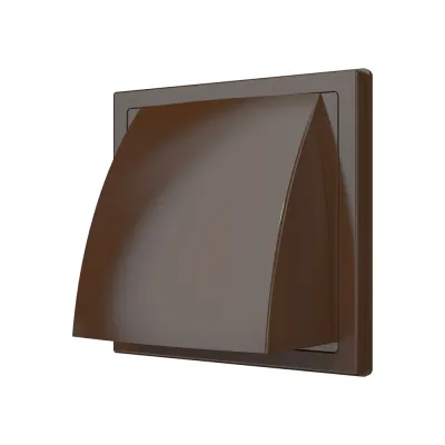 Выход стенной КФВ фланец D100 обр.клапан 150x150 ASA Brown ERA