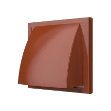 Выход стенной КФВ фланец D125 обр.клапан 150х150 ASA Terracotta ERA