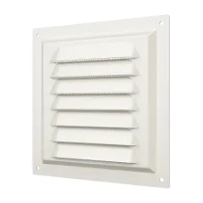 Решетка вентиляционная МЭ сетка 150х150 окраш.сталь Ivory ERA