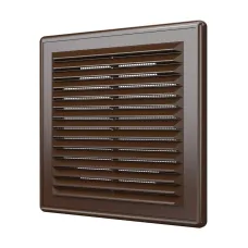 Решетка вентиляционная Р сетка разъемная 150х150 пластик Brown ERA