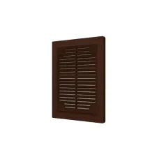Решетка вентиляционная Р сетка разъемная 150х200 пластик Brown ERA