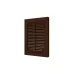 Решетка вентиляционная Р сетка разъемная 150х200 пластик Brown ERA