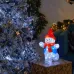 Фигура светодиодная Снеговик-2 40 светодиодов размер 22x17x34 см белый цвет свечения IP20 ULD-M2234-040/STA WHITE IP20 SNOWMAN-2