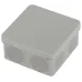Распаячная коробка ЭРА KOR-100-100-50-9g-2MP двухкомпонентная HF стойкая к УФ 100х100х50мм серая прямой монтаж IP67
