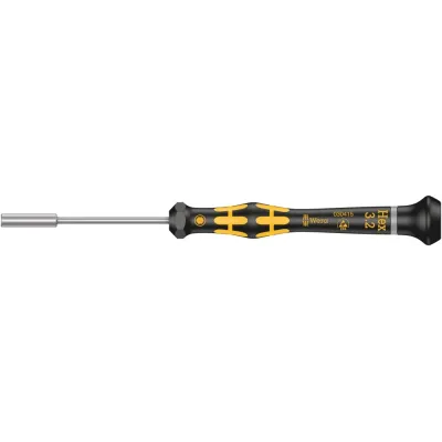 Отвёртка торцевая антистатическая для прецизионных работ 1569 ESD Kraftform Micro 3.2X60 мм для микроэлектроники