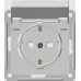 W59 AQUA РОЗЕТКА с заземлением со шторками. 16А. IP44. механизм. СЛОНОВАЯ КОСТЬ