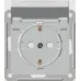 W59 AQUA РОЗЕТКА с заземлением со шторками. 16А. IP44. механизм. СЛОНОВАЯ КОСТЬ