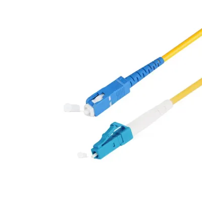 Патч-корд оптический spc LC/UPC-SC/UPC 9/125 3.0мм 1м LSZH Желтый