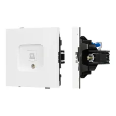 Механизм компьютерной розетки SCT-TENDO-MPC1-PL-WH, RJ-45, CAT6, Белый