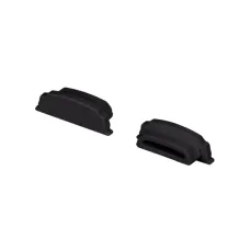Заглушка ARH-BENT-W18 BLACK глухая (Пластик)