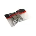 Механизм розетки RJ45 - 2шт  (cat5)  шампань Эпика EKF