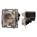 Механизм розетки с USB зарядкой SCT-MUAA-PL-GD-V 250V, 16A Механизм розетки с USB зарядкой SCT-MUAA-PL-GD-V 250V, 16A