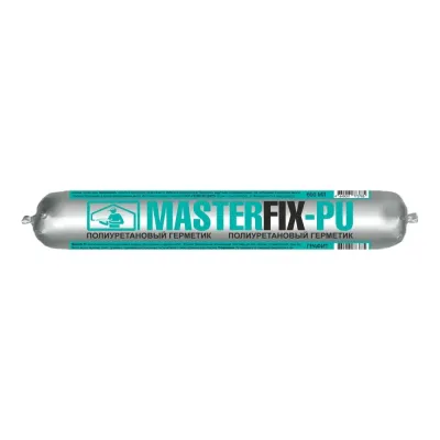 Герметик полиуретановый MASTERFIX-PU,темно-серый,РАЛ 7016,  600 мл.