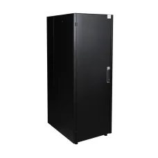 Шкаф нап. 19'', 42U 600х800, перед. дв. мет, задн. стен., мет, чер.