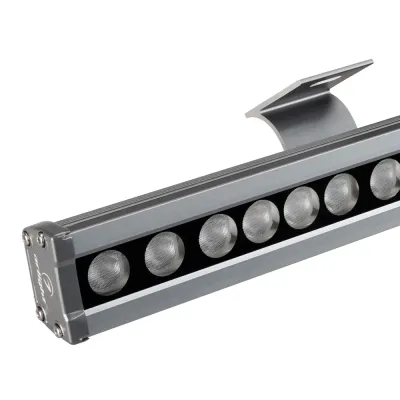 Прожектор линейный AR-LINE-1000-36W Warm3000 (GR, 15x60 deg, 230 В) (IP65 Металл, 3 года)