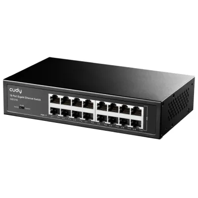 Коммутатор неуправляемый 16 портов RJ45 10 100 1000 Мб/с