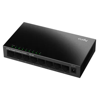 Коммутатор неуправляемый 8 портов RJ45 10 100 1000 Мб/с