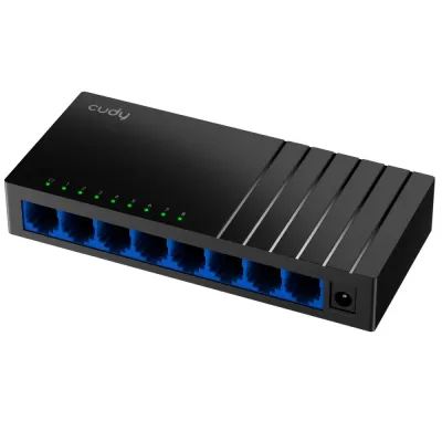 Коммутатор неуправляемый 8 портов RJ45 10 100 1000 Мб/с