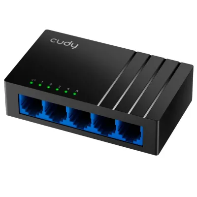 Коммутатор неуправляемый 5 портов RJ45 10 100 1000 Мб/с