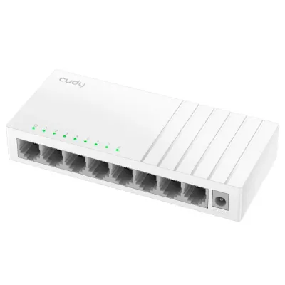 Коммутатор неуправляемый 8 портов RJ45 10 100 Мб/с