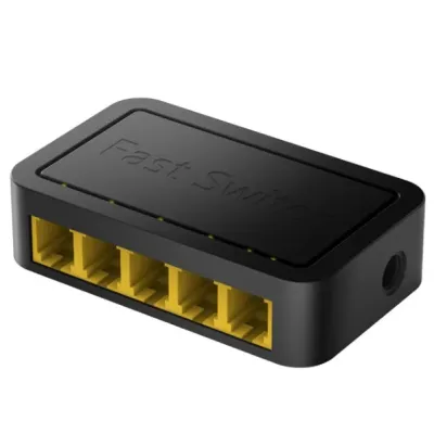 Коммутатор неуправляемый 5 портов RJ45 10 100 Мб/с