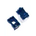 Модуль Keystone кат.5e, UTP, 1xRJ45, T568A/B, без инструмента, белый