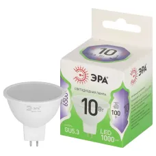 Лампа светодиодная ЭРА GREEN LINE LED MR16-10W-865-GU5.3 GL GU5.3 10 Вт софит холодный свет