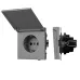Механизм розетки влагозащищённый SCT-TENDO-MCP-PL-GR 230V, 16A, Серый, 1 пост Механизм розетки влагозащищённый SCT-TENDO-MCP-PL-GR 230V, 16A, Серый, 1 пост