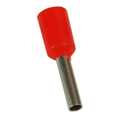 Наконечник штыревой втулочный НШвИ OptiKit T-Shv-PVC-1,0-12 (100шт)