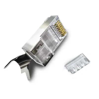 Разъем RJ-45 M/7F для экранированных LAN-кабелей
