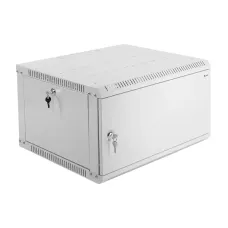 Шкаф телекоммуникационный настенный разборный 6U (600x520) дверь металл