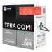 Витая пара TERACOM PRO 5E F/UTP 4 пары solid OUT 24AWG LDPE черный 305м