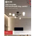 Светильник потолочный под лампу LOFT EASY-6E27-BLT 6хЕ27 черный, латунь IN HOME