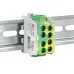 Клемма распределительная КСР с двойным винтом 2x25/2x16 желто-зеленая PROxima