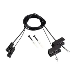 Подвес токопроводящий SL-LINE-25100 2x2m Set BLACK ( провод 2x0.5)