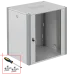 Шкаф телекоммуникационный настенный 19' 22U дверь стекло IP20. 600x450x1040mm(ШхГхВ) цвет серый(RAL 7035/RAL7000)