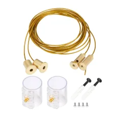 Подвес MOONLIGHT-HR-LIFT-SIDE-VR-D25 Gold, металл
