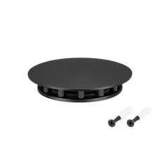 Крепление MOONLIGHT-BASE-ROUND-D13-S Black, металл