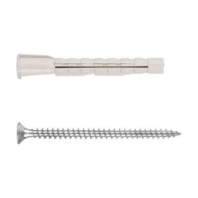Дюбель универсальный нейлоновый PDU N 6х50 с шурупом 4х60 Zn (20 шт.)