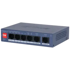 Коммутатор управляемый L2 с обл. упр. 4x100Мбит/с (RJ45 с PoE,PoE+) , 2x1Гбит/с (RJ45) 40Вт