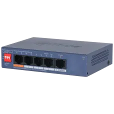 Коммутатор управляемый L2 с обл. упр. 4x1Гбит/с (RJ45 с PoE+,PoE++) , 1x1Гбит/с (RJ45) 60Вт